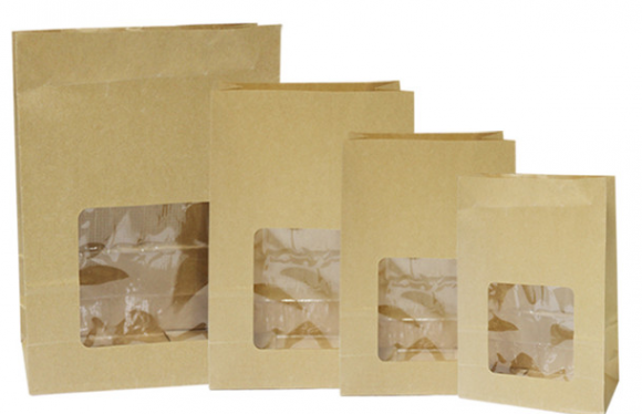 食品級(jí)牛皮紙袋 環(huán)?？裳h(huán)包裝牛皮紙